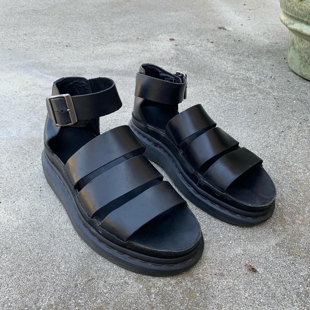 Dr Martens Clarissa Black Sandals